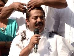 
      
      BJP MLA Ram Kadam gets haircut after 4 years to celebrate resolut
      
      