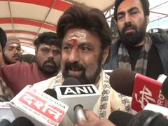 
      
      Nandamuri Balakrishna offers prayers at Kashi Vishwanath Temple
      
      