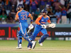 
      
      Tilak, Hardik's explosive fifties power India to 231/5 against Pr
      
      