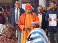 
      
      Yogi Adityanath listens to grievances from 250 people
      
      