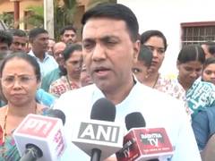 
      
      Goa CM Pramod Sawant casts vote in Zilla Panchayat polls
      
      