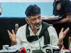 
      
      DK Shivakumar on renewed 'power sharing' speculations in Kar'taka
      
      