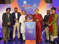 
      
      Bajaj Pune Grand Tour trophy arrives in Jaipur
      
      
