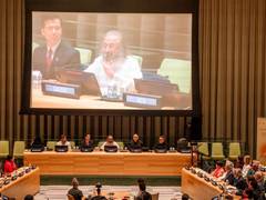 
      
      Gurudev Sri Sri Ravi Shankar addresses UN
      
      