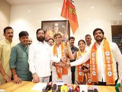 
      
      Congress leader Aba Bagul Joins Shiv Sena Ahead of Civic Polls
      
      