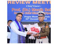 
      
      Overall crime rate in Tripura sharply declined: CM Manik Saha
      
      