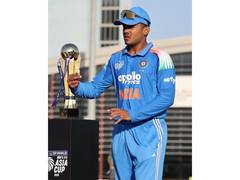 
      
      U19 Asia Cup final: India wins toss, to field first against Pak
      
      