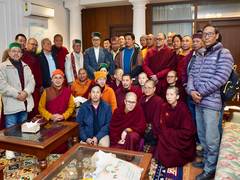 
      
      Kiren Rijiju meets Buddhist delegation from Himachal Pradesh
      
      
