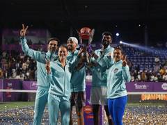 
      
      India's D Suresh takes Aussie Mavericks Kites to WTL 2025 title
      
      