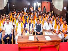 
      
      BJP Working President Nitin Nabin visits Puducherry
      
      