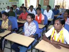 
      
      Surrendered naxalites being trained in hospitality
      
      