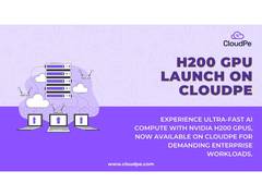 
      
      H200 GPU Launch on CloudPe Platform
      
      