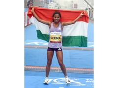 
      
      Himachal Pradesh CM congratulates Seema for World 25K Kolkata win
      
      