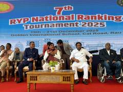 
      
      Nat'l Ranking Pickleball: CM Mohan Yadav graces closing ceremony
      
      