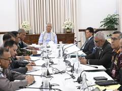
      
      Bangladesh Chief Adviser chairs security meeting
      
      