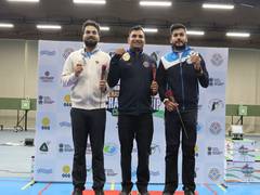 
      
      Navy’s Kiran Ankush Jadhav claim 10m air rifle gold
      
      