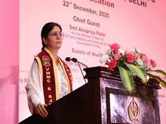 
      
      Union MoS Anupriya Patel addresses 7th convocation of Vardhman
      
      