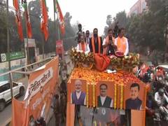 
      
      BJP National Working President Nitin Nabin holds roadshow in Bih
      
      