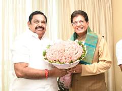 
      
      Palaniswami meets Piyush Goyal in Chennai
      
      