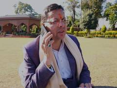 
      
      CM Dhami speaks to bear attack victims
      
      