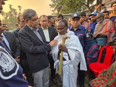 
      
      Bangladesh Education Adviser meets family of Dipu Das
      
      