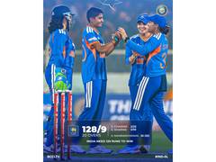 
      
      Clinical India restrict Sri Lanka to 128/9 in 2nd T20I
      
      