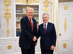 
      
      Donald Trump holds telephonic conversation with Uzbek President
      
      