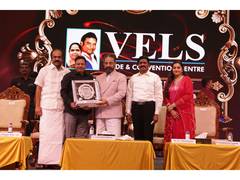
      
      VELS Trade & Convention Centre Inaugurated in Chennai; Thangam
      
      