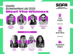 
      
      Cininfo Screenwriters Lab 2025 Announces Four Winners
      
      