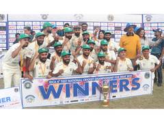 
      
      Test Nat'l C'ship for Deaf: Jammu-Kashmir crowned as champions
      
      