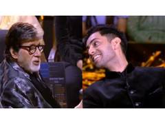 
      
      Big B puts Agastya on the spot, asks him to pick his favourite
      
      