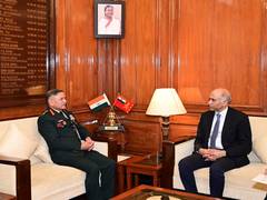 
      
      Gen Upendra Dwivedi, Ambassador P Harish discuss UN peacekeeping 
      
      
