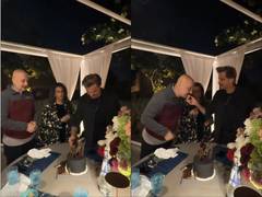 
      
      Anil Kapoor celebrates a quiet birthday with Anupam Kher
      
      