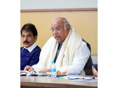 
      
      Congress President Mallikarjun Kharge extends Christmas wishes
      
      