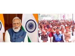 
      
      PM Modi interacts with youth at Sansad Khel Mahotsav
      
      