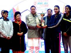 
      
      CM Dhami participates in MP Sports Festival closing ceremony
      
      