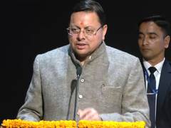 
      
      CM Dhami pays floral tribute to former PM Atal Bihari Vajpayee
      
      