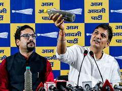 
      
      Delhi Police registers FIR against AAP leaders over Santa skit
      
      