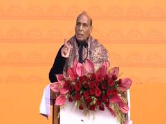 
      
      Rajnath Singh lauds PM Modi at Rashtra Prerna Sthal inauguration
      
      