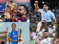 
      
      From RCB's maiden IPL title to Neeraj's 90-m throw: 2025 saw several 'firsts' in sports
      
      