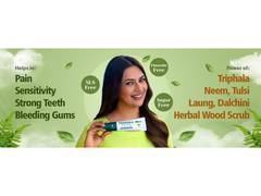 
      
      Dr. Aayu Green Triphala Toothpaste: Ayurvedic Oral Care
      
      