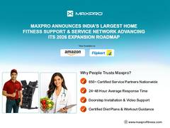 
      
      Maxpro Fitness Launches Most Comprehensive Home Fitness Service
      
      