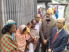 
      
      Bangladesh: Hindu Mahajot visits lynching victim’s family
      
      