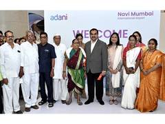 
      
      Workers who built Navi Mumbai airport fly on maiden flight
      
      