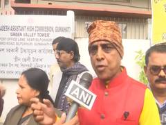 
      
      Bengali United Forum protests in Guwahati
      
      