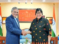 
      
      CEC Gyanesh Kumar meets Indonesian Ambassador Ina H. Krisnamurthi
      
      
