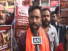 
      
      Bangia Hindu Mahamancha holds protest in Bangladesh
      
      