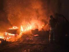 
      
      Russia strikes Kyiv with missiles, drones
      
      