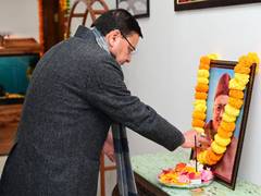 
      
      CM Dhami pays tribute to Nityanand Swami
      
      