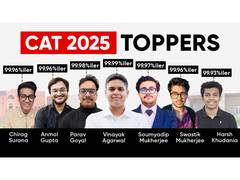 
      
      CAT Toppers List 2025: CAT 2025 Result, Check Topper’s Name
      
      